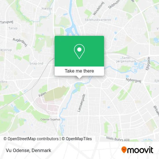 Vu Odense map