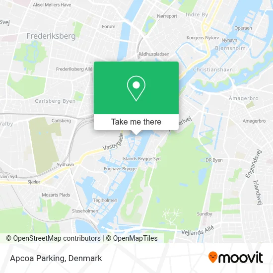 Apcoa Parking map
