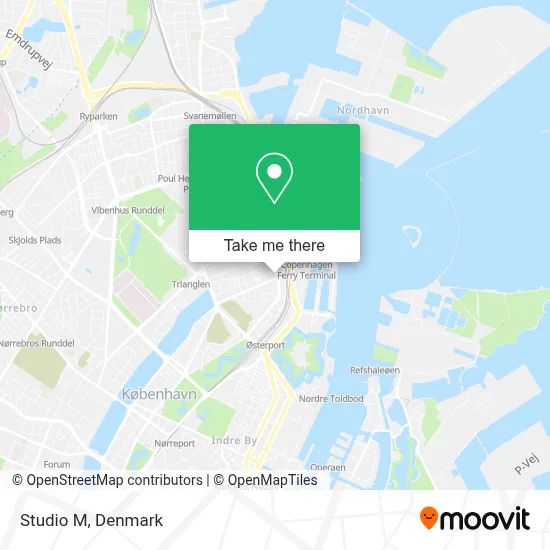 Studio M map