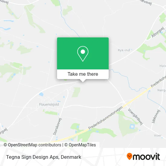 Tegna Sign Design Aps map