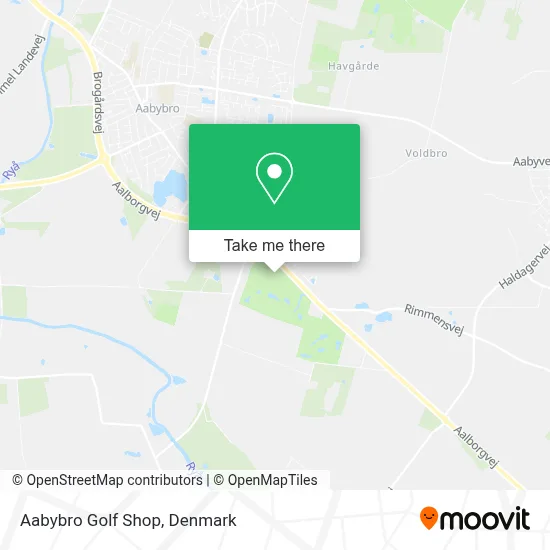 Aabybro Golf Shop map