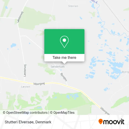 Stutteri Elversøe map
