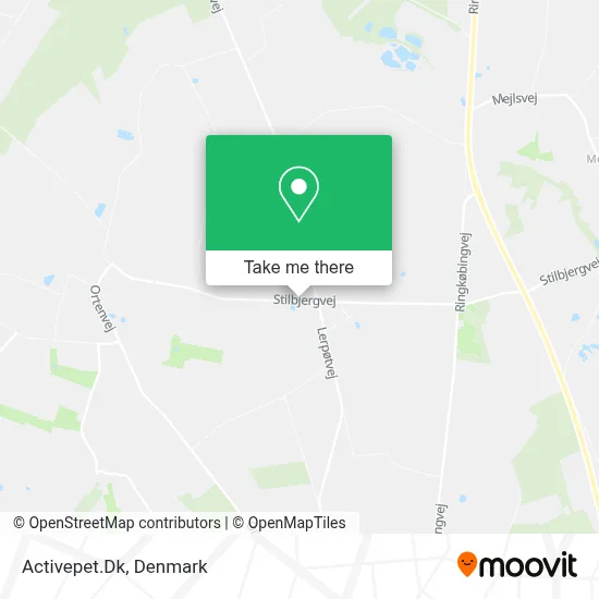 Activepet.Dk map