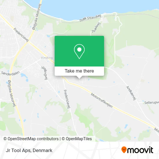 Jr Tool Aps map