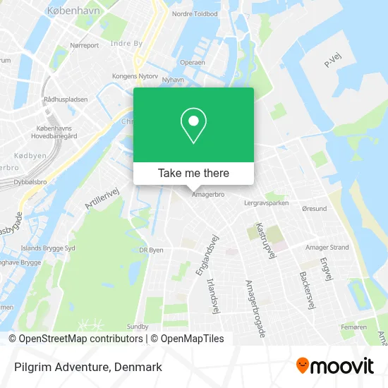 Pilgrim Adventure map