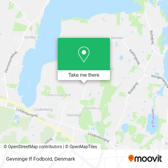 Gevninge If Fodbold map