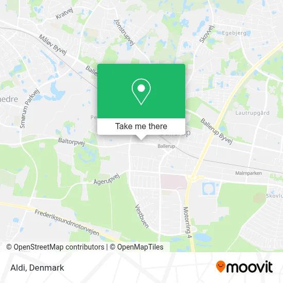 Aldi map