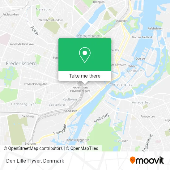 Den Lille Flyver map