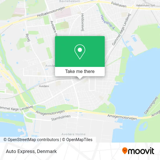 Auto Express map