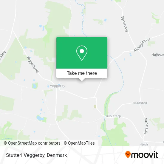 Stutteri Veggerby map