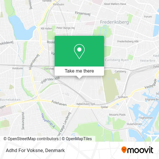 Adhd For Voksne map