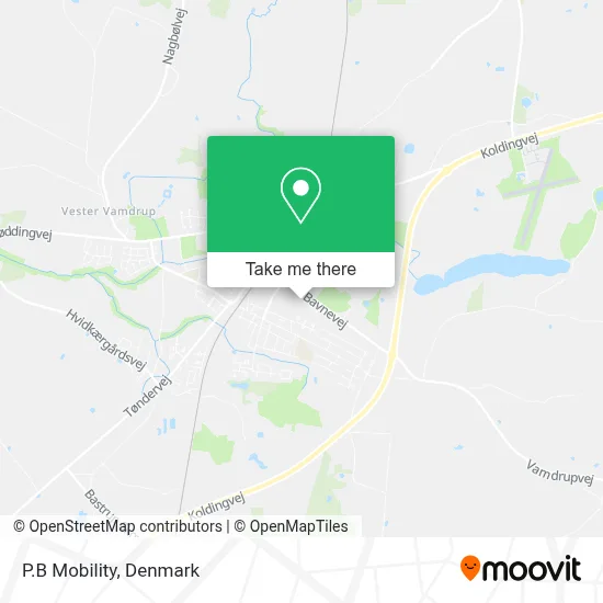 P.B Mobility map