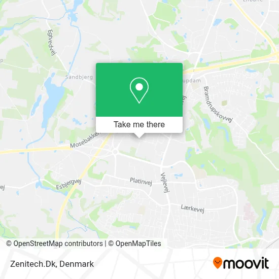 Zenitech.Dk map