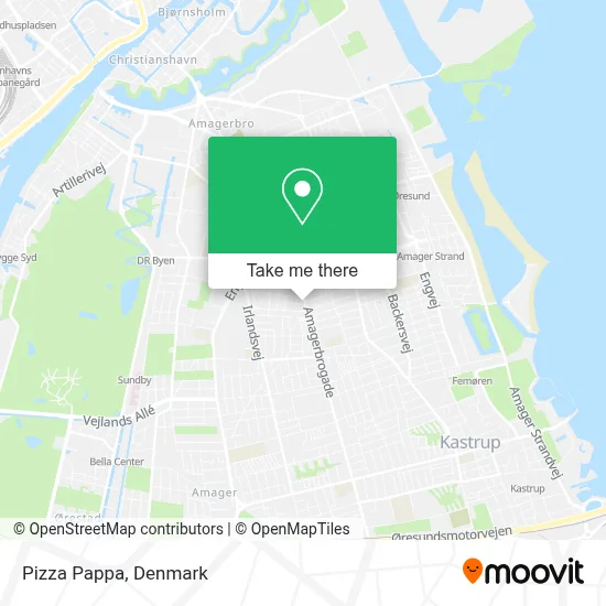 Pizza Pappa map