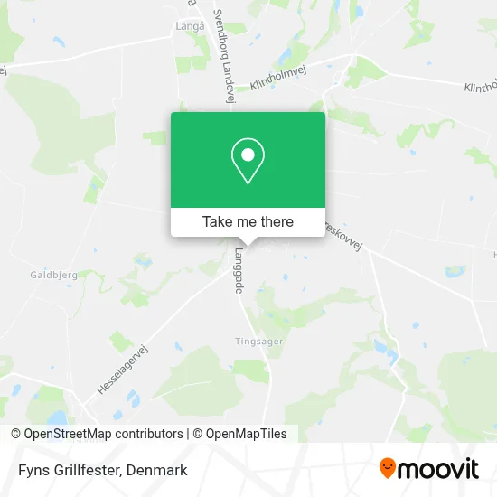Fyns Grillfester map