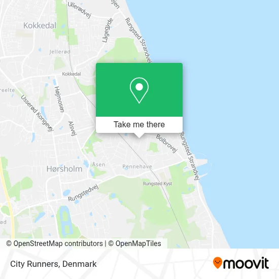 City Runners map