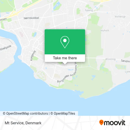 Mt Service map