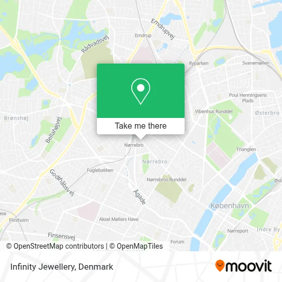 Infinity Jewellery map