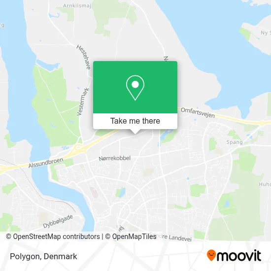 Polygon map