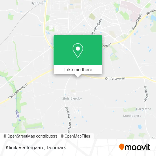 Klinik Vestergaard map