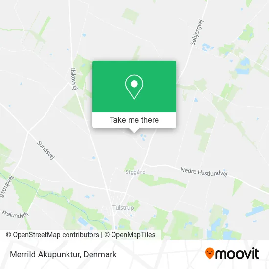 Merrild Akupunktur map
