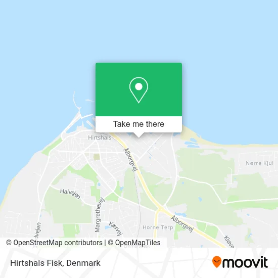Hirtshals Fisk map