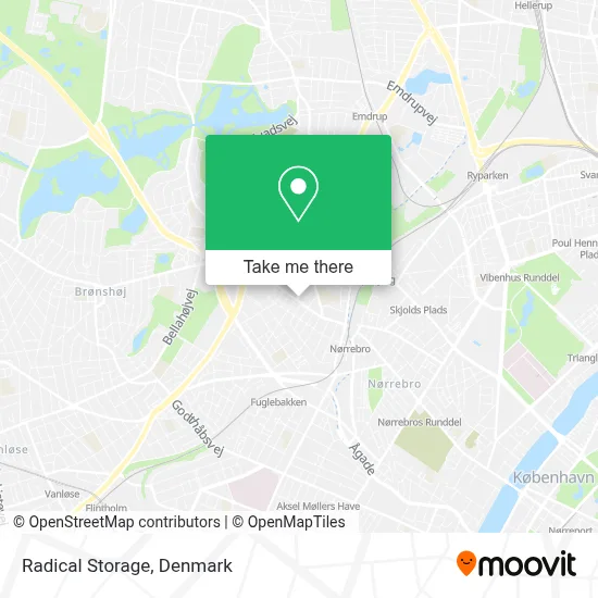 Radical Storage map