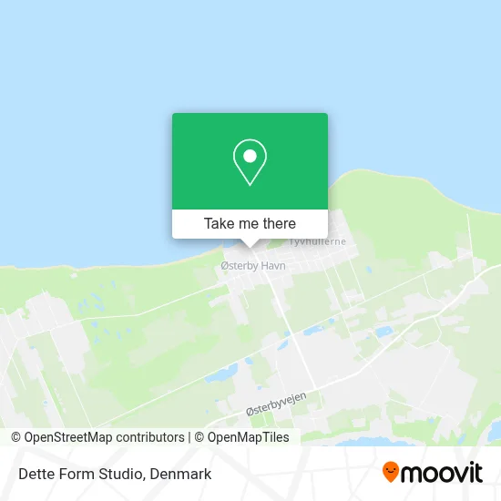 Dette Form Studio map