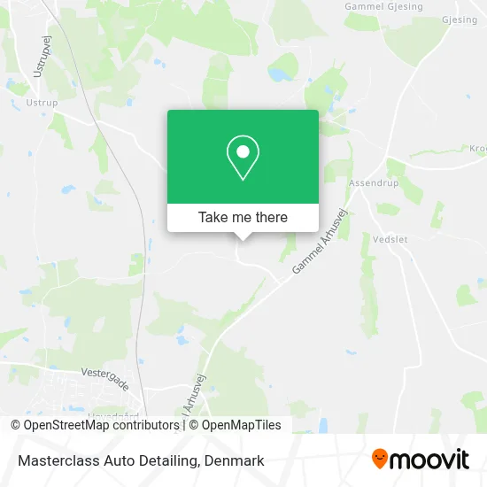Masterclass Auto Detailing map