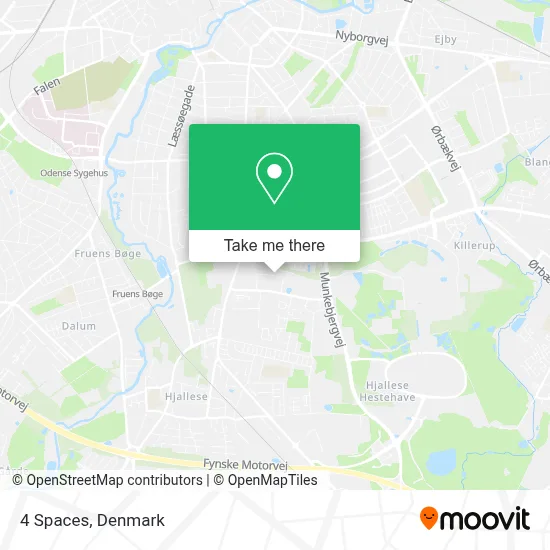 4 Spaces map