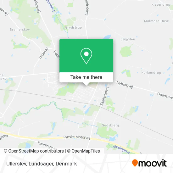 Ullerslev, Lundsager map