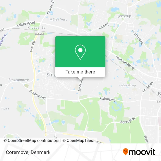 Coremove map
