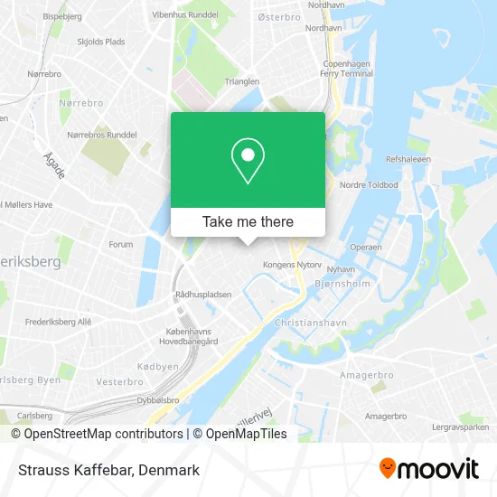 Strauss Kaffebar map