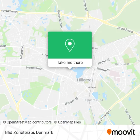 Blid Zoneterapi map