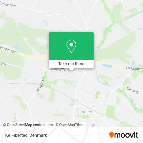 Ke Fibertec map
