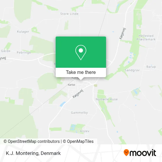 K.J. Montering map