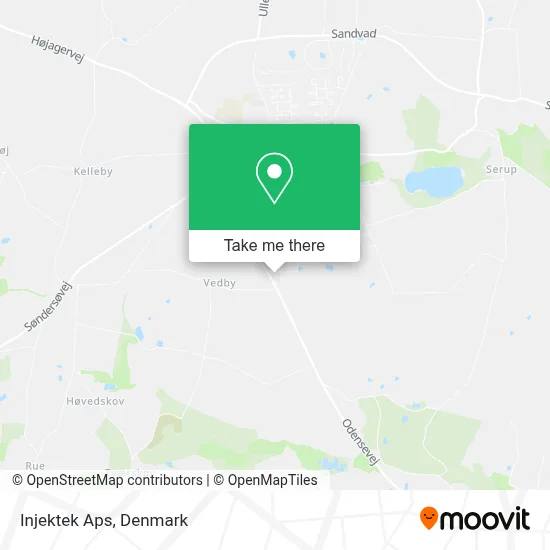 Injektek Aps map