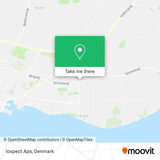 Iospect Aps map