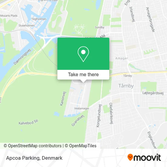 Apcoa Parking map