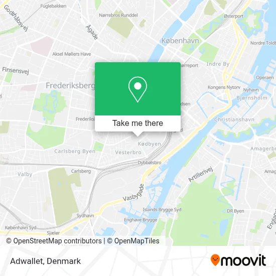 Adwallet map