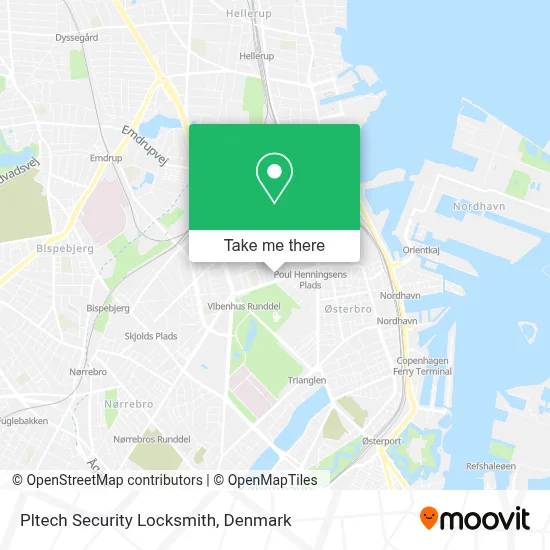 Pltech Security Locksmith map