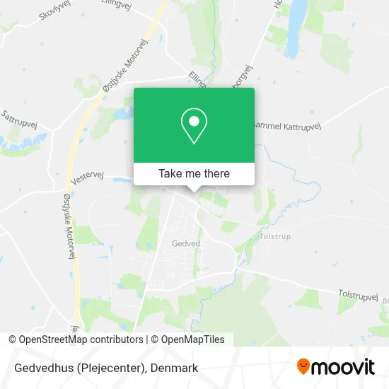 Gedvedhus (Plejecenter) map