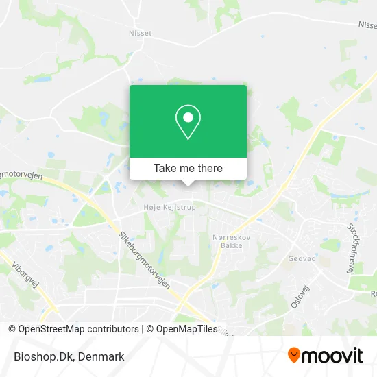 Bioshop.Dk map