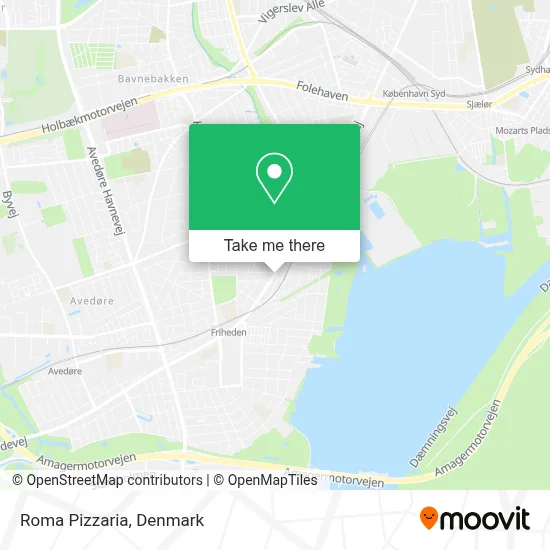 Roma Pizzaria map
