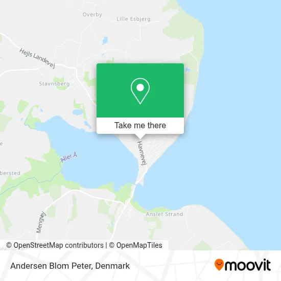 Andersen Blom Peter map