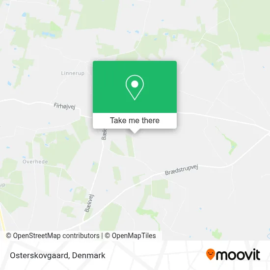Osterskovgaard map