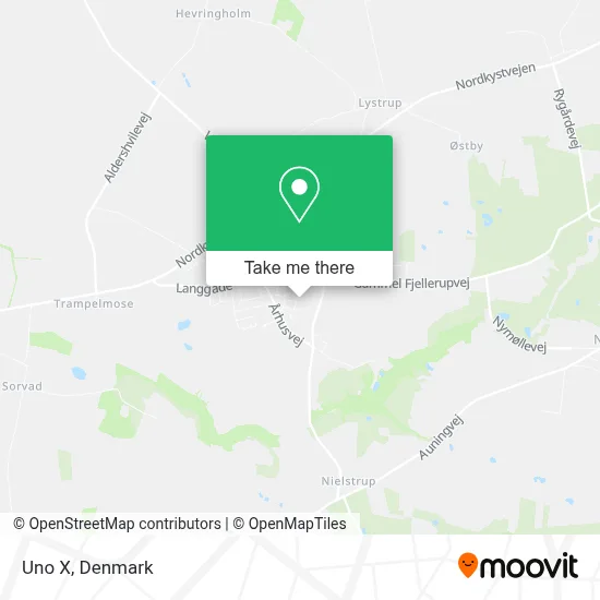 Uno X map