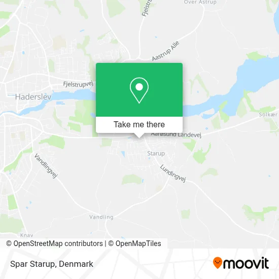 Spar Starup map