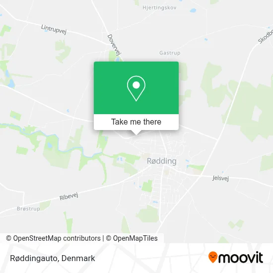 Røddingauto map