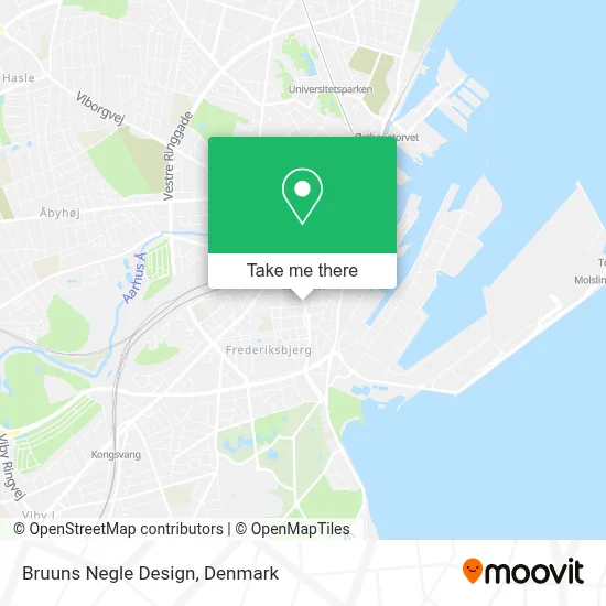 Bruuns Negle Design map